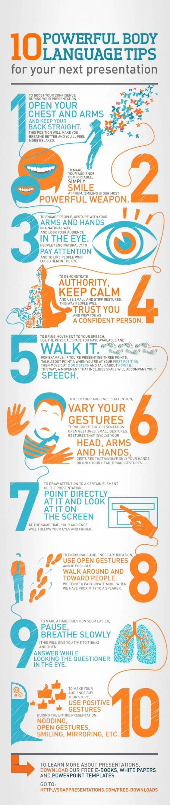 10 Body Language Tips Every Speaker Must Know (Infographic)