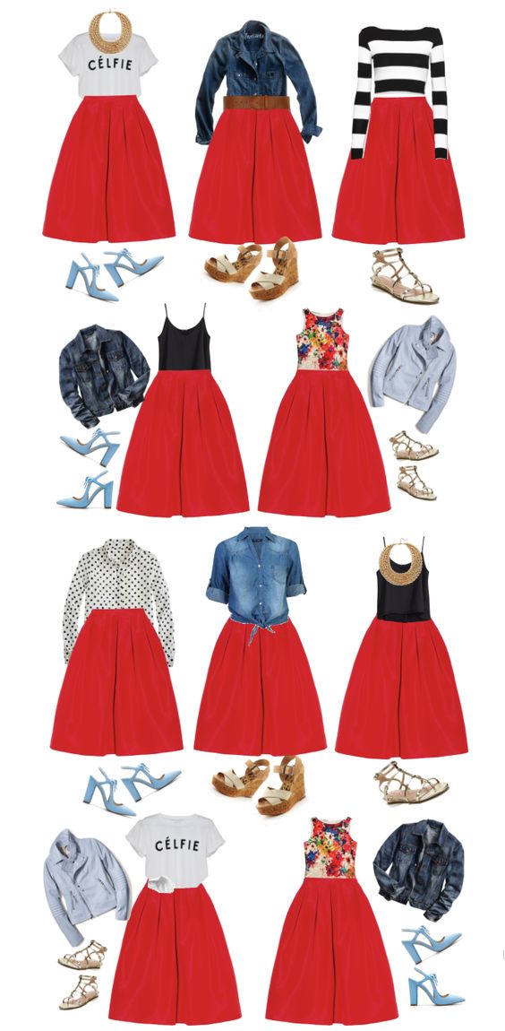 10 way to wear a midi skirt