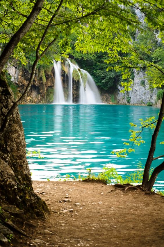 15 Beautiful Waterfalls From Around the World | (10 Beautiful Photos). (Pictured: Plitvice Lakes National Park, Croatia)
