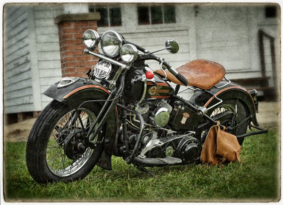 1937 Harley Davidson Knucklehead,