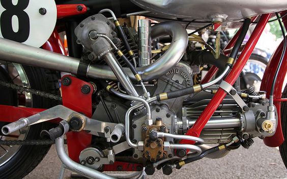1951 Moto Guzzi Bicilindrica 120° V Twin 500cc.