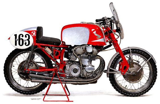 1959 Honda RC160 - Pipeburn - Purveyors of Classic Motorcycles, Cafe Racers & Custom motorbikes