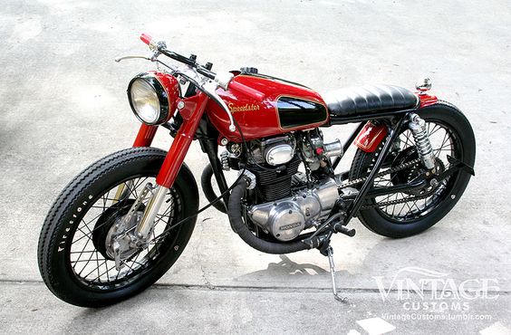1969 Honda CB350 - Vintage Customs - Pipeburn - Purveyors of Classic Motorcycles, Cafe Racers Custom motorbikes