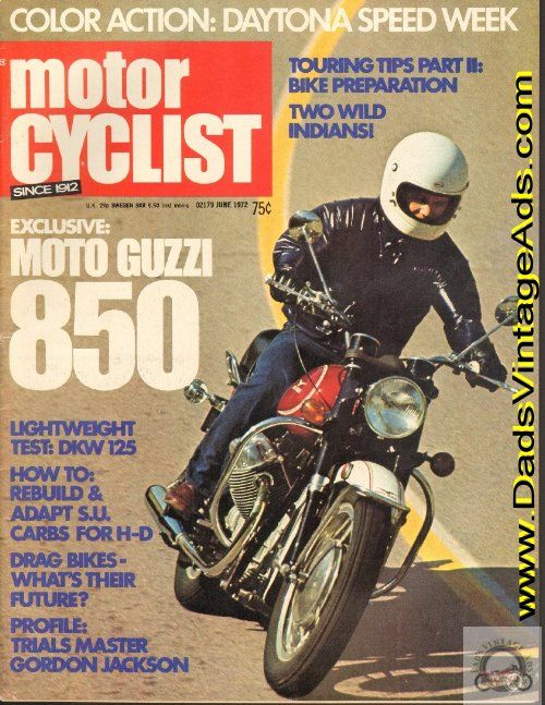 1972 Moto Guzzi Eldorado 850 test & specs