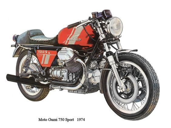 1974 Moto Guzzi 750 Sport