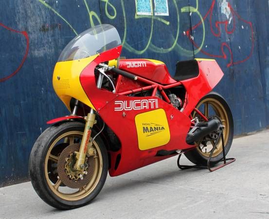 1982 Ducati TT2 Race bike 600cc -