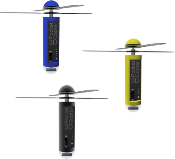 3D Pocketcopter - the flying camera | Indiegogo