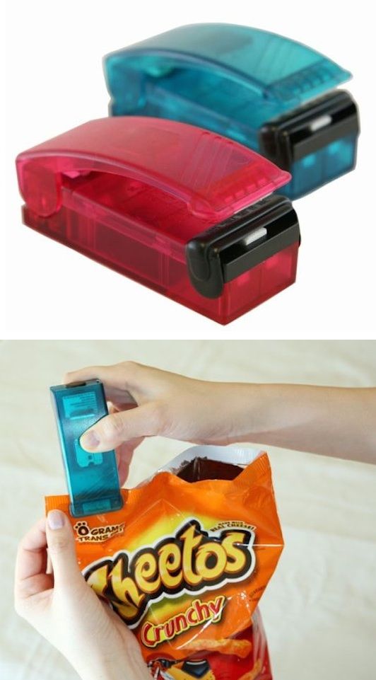 #43. Bag Re-Sealer -- 50 Useful Kitchen Gadgets You Didn't Know Existed