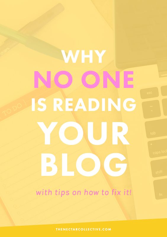 5 Reasons Why No One's Reading Your Blog (And How to Fix Them) | Having trouble growing your audience? I SO get that. After  years of blogging, these are my five best tips and reasons why your blog might not be growing.