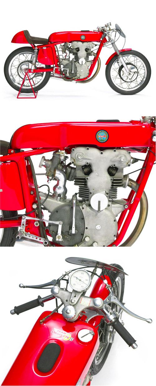 '58 Benelli 248cc, Grand Prix Racing Motorcycle