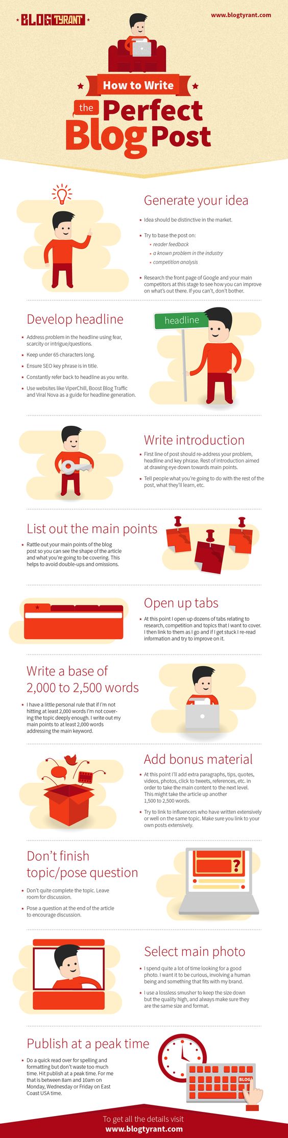 7 Awesome Tips For Writing Brilliant Blog Posts [Infographic] | Social Media Today