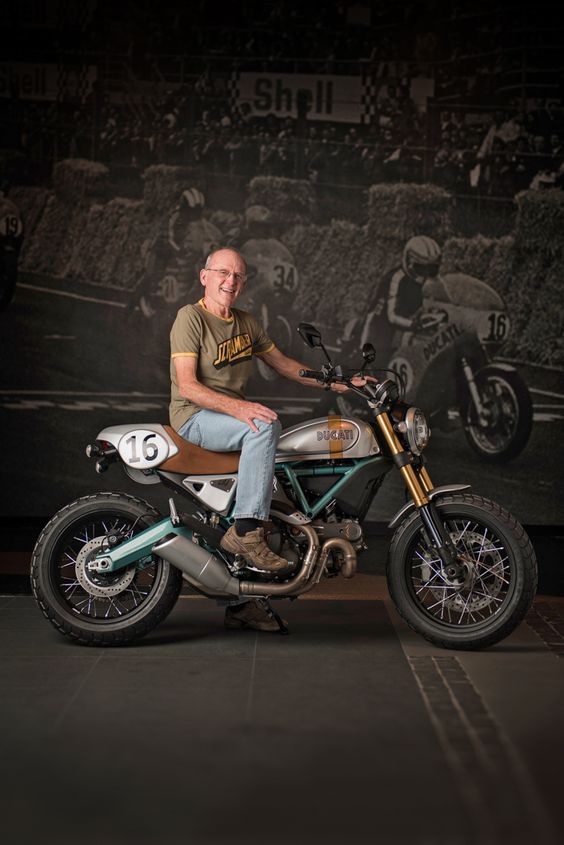 A famous name returns to the Ducati fold: Paul Smart. The legendary English racer has helped design a limited run of 24 Ducati Scramblers, and we want one.
