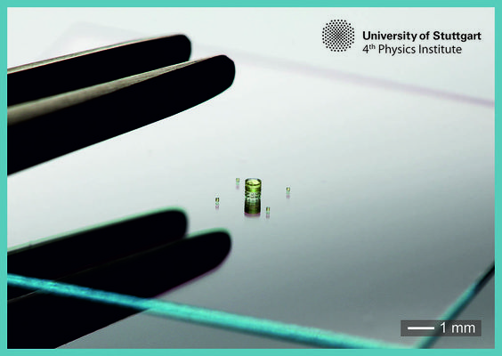A multi-lens system with a diameter of 600 µm surrounded by four doublet lenses with a diameter of 120 µm. Smartphone cameras are so small you can carry them anywhere, but what if you want a really small camera? Small enough, perhaps, to be injected into the human body with a syringe… Timo Gissibl, Simon Thiele, Alois Herkommer and Harald Giessen, researchers at the University of Stuttgart, have recently done just that. Detailing their work in Nature Photonics, the team has used 3D printing tec