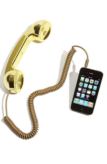 A phone handset for your iPhone or iPad!