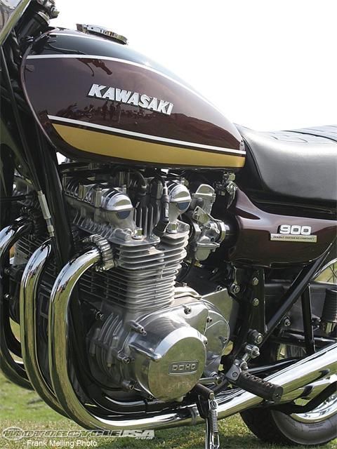 Along with its Honda competitor, the Kawasaki Z1 helped redefine motorcycling with its Inline-Four.