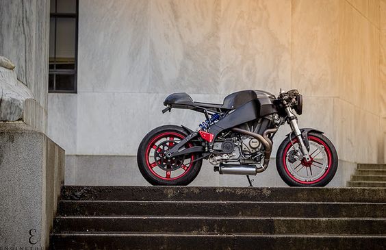 American Cafe Racer - Buell XBR12R Custom ~ Return of the Cafe Racers