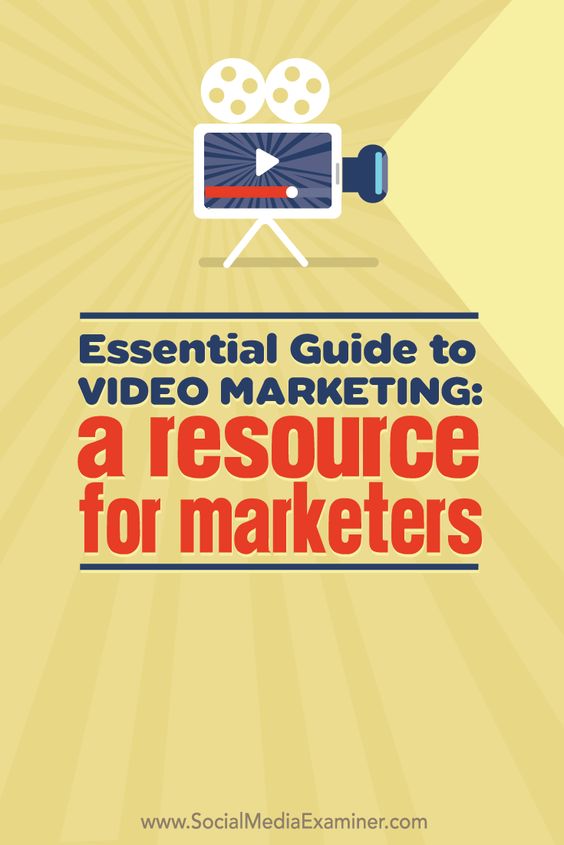 Are you looking for a resource to help you combine video with social media marketing? click on pin and read more