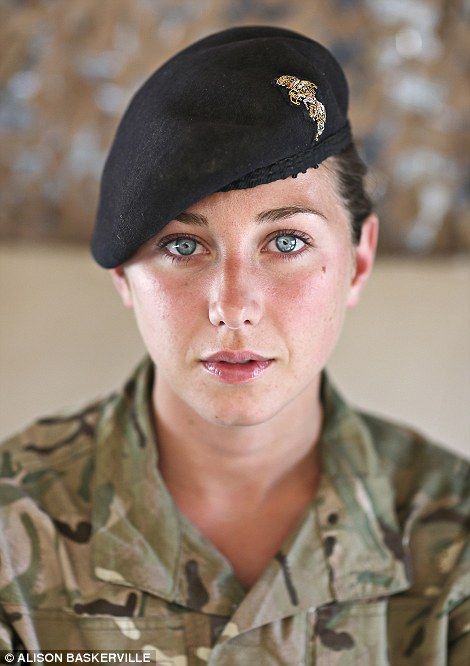 Article on female British soldiers in Afghanistan. Captain Alice Homer is an officer with the Royal Electrical and Mechanical Engineers. She has just spent six months running a small section of soldiers in Camp Bastion