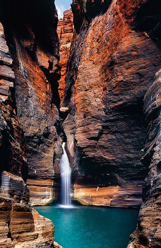 Australia's most exclusive waterhole in Karijini National Park