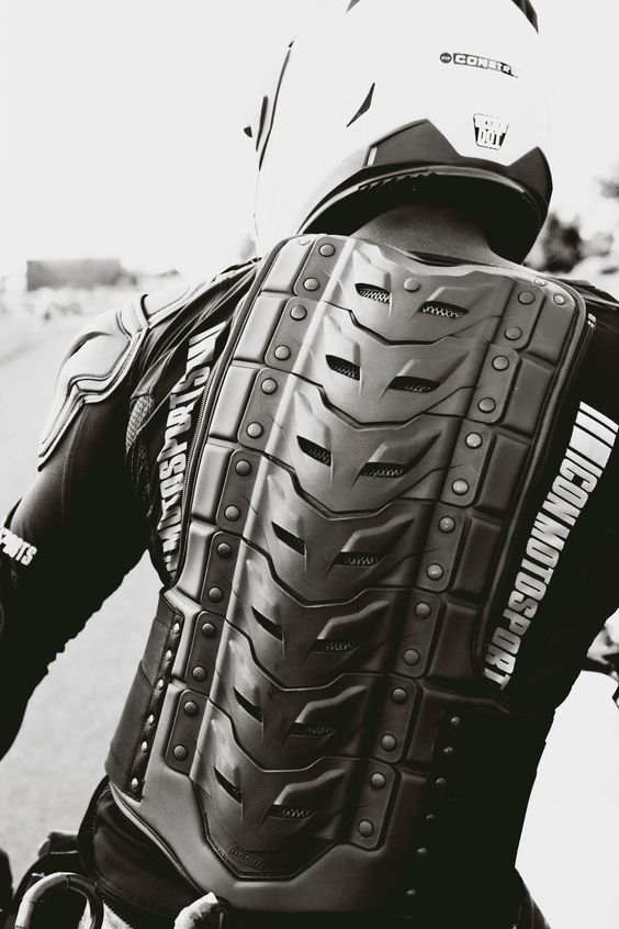 Back Protector : From Icon Motorsports.