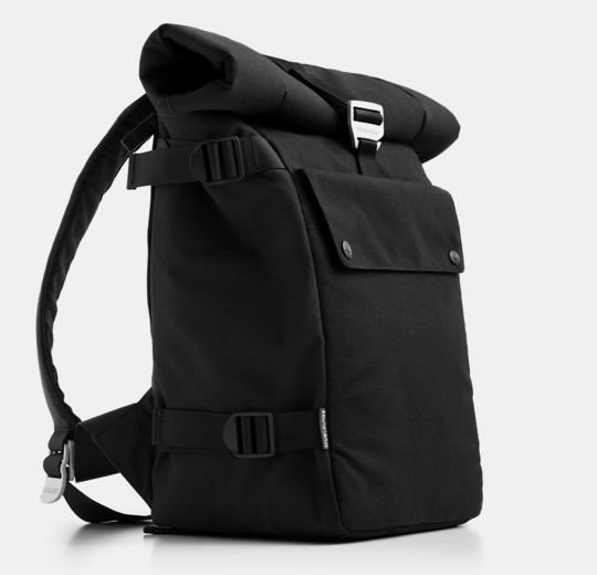 Backpack made from recycled materials. I almost got this, but I'm a sucked for internal compartments.