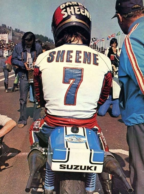 BARRY SHEENE #MotoGP #Suzuki