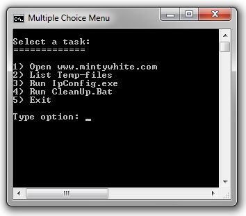 Batch-Files are small yet powerful tools that you can create to easy your daily chores.