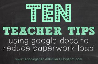 Be Proactive: 10 ways to use Google Docs to collect and store data!