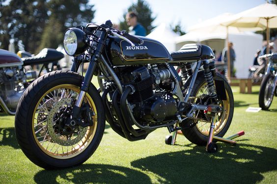 Best of The Quail Motorcycle Gathering, 2016: A Honda CB750 cafe racer by Cognito Moto.