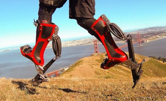 Bionic Boots make you run like a speeding ostrich