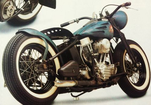 Bobber Inspiration | Harley-Davidson Panhead bobber | Bobbers and Custom Motorcycles