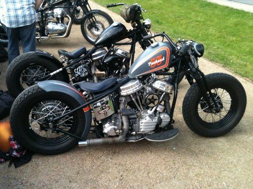 Bobber Inspiration | Panhead bobbers | Bobbers and Custom Motorcycles