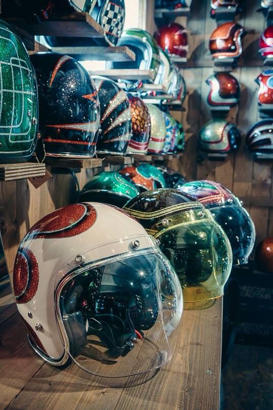 Bubble helmets