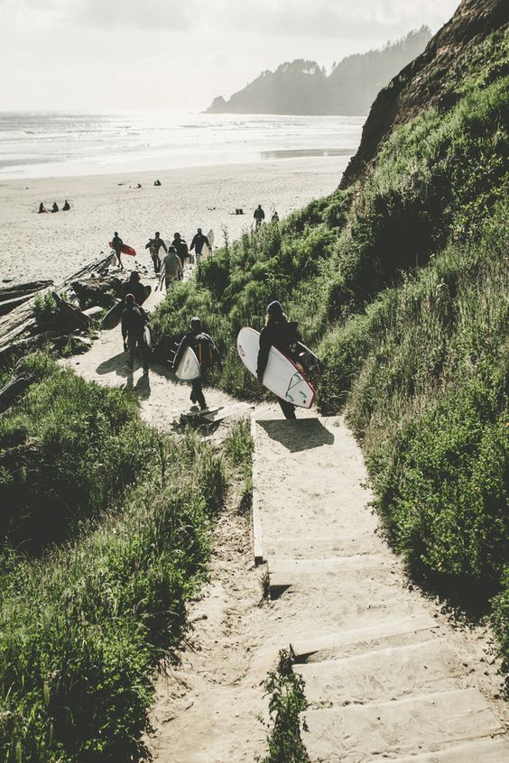 Burton's Pacific Northwest Trifecta 2015 | Step three: surf. The Oregon coast is incredible.