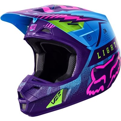 Buy the New Fox Racing 2016 V2 Vicious SE Helmet Blue and the entire Fox Racing 2016 Offroad Collection available at Motocross Giant with Fast Free Shipping and the Lowest Prices available online!