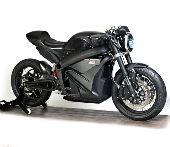Cafe Racer electric by Zero Motorcycles #motorcycles #caferacer #motos | 