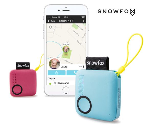 Call and locate your kids in real-time with the Snowfox trackerphone -