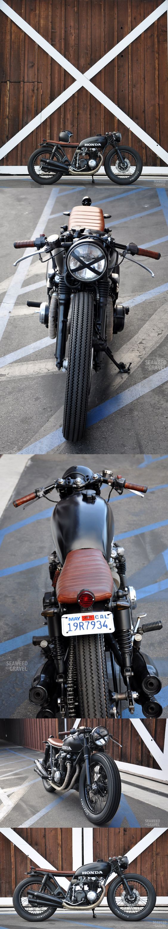 CB550 custom build by Brady Young, love this bike but the 