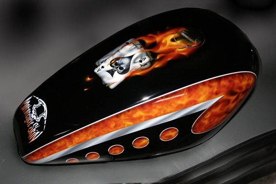 CHICAGO CUSTOM MOTORCYCLE PAINTING AND AIRBRUSHING - Custom Motorcycle Painting/ Airbrushing
