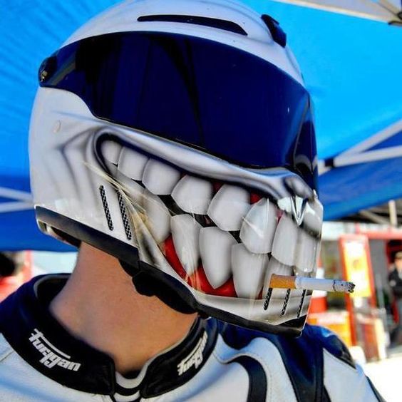 Clever Motorcycle Helmet #GotDrift? Check out this week's #SundayCarHumor post at