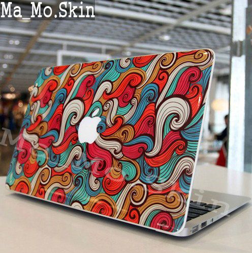 Color Langjuan-Macbook Decal Sticker Macbook Top Decal Macbook Decals Macbook Suit Decals Macbook Stickers Decal for Macbook vinyl skin. $, via Etsy.