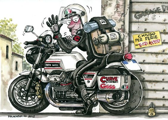 comical Moto Guzzi V7 Classic !! --- img068