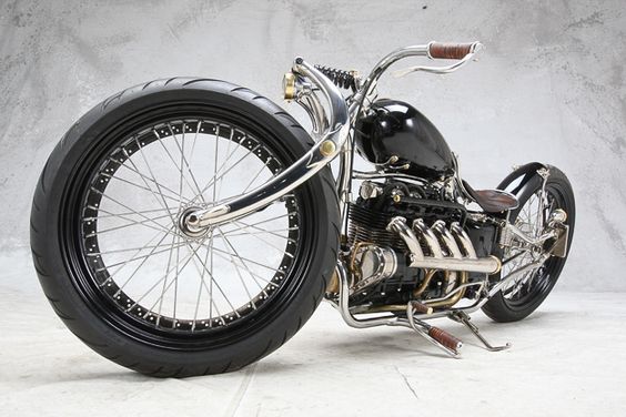 Cook Customs Rambler custom motorcycle - not really a cafe, but interesting use of a CB550 engine.