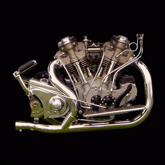 Crocker motorcycle v-twin engine