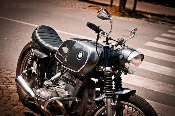 Custom BMW motorcycle