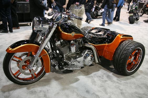 Custom Harley Trike - Picture of a Custom Willie G. Davidson ...