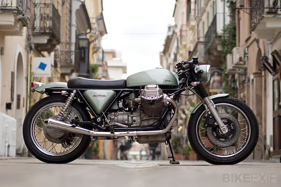 Custom Moto Guzzi 1000 SP by Filippo Barbacane of Officine Rossopuro