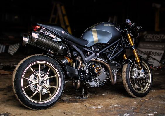 Custom Painted Ducati Monster 1100s