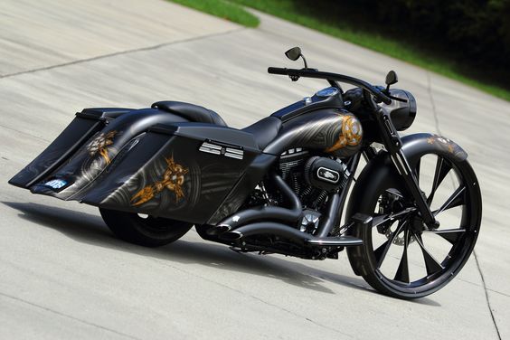 Custom Road King Baggers | this is by far one of the sickest custom road kings you will ever see ...