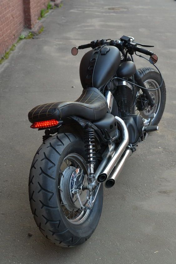 Custom Yamaha XV Virago 535 Seat and upper view | Custom Motorcycles & Classic Motorcycles - BikeGlam